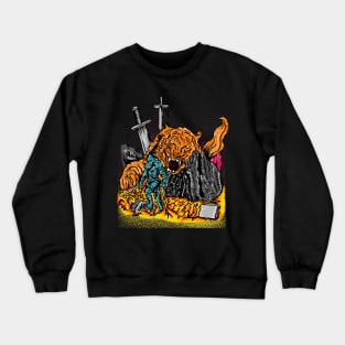 Tiger warrior Crewneck Sweatshirt